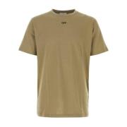 T-Shirts Off White , Green , Heren