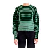Maxi Gesp Sweater Philosophy di Lorenzo Serafini , Green , Dames