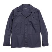 Vermoeidheid shirt jas katoenen ripstop Engineered Garments , Blue , H...