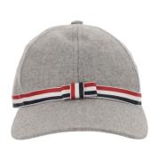 Wollen Hoed met Verstelbare Band, Grijs Thom Browne , Gray , Dames