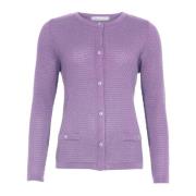 Cardigan Skovhuus , Purple , Dames