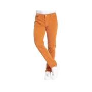Skinny jeans Jacob Cohën , Orange , Heren