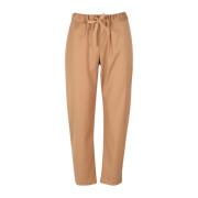 Rechte broek Semicouture , Brown , Dames