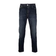 Mid-Blue Skinny-Cut Jeans Department Five , Blue , Heren