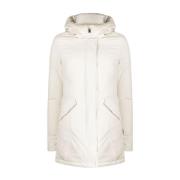 Luxe Arctic Parka in Milky Cream Woolrich , White , Dames