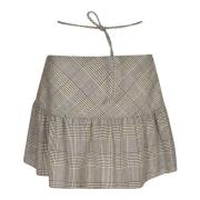 Short Skirts Alessandra Rich , Black , Dames