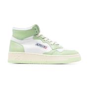 Leren Sneakers Autry , Green , Dames