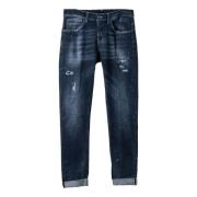 Slim Fit Denim Jeans - Upgrade je stijl! Dondup , Blue , Heren
