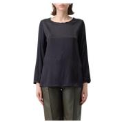 Stijlvolle Overhemden Maliparmi , Black , Dames