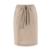 Short Skirts Le Tricot Perugia , Beige , Dames