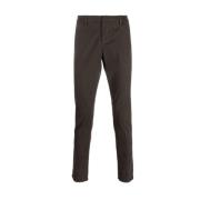 Bruine Gaubert Broek Dondup , Brown , Heren