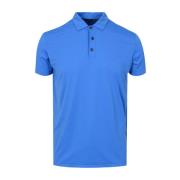Clear Blue Tecno Wash Polo Shirt voor Heren RRD , Blue , Heren