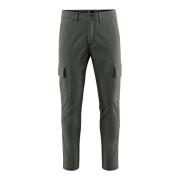 Cargo Broek van Stretch Katoen BomBoogie , Gray , Heren