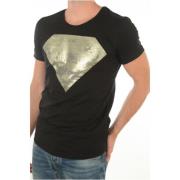 Tee Shirt - Stijlvol en Comfortabel Goldenim paris , Black , Heren