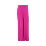 Wide Trousers Fabiana Filippi , Pink , Dames