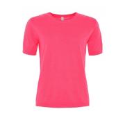 Zachte T-shirt in diverse kleuren Skovhuus , Pink , Dames