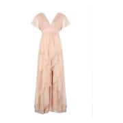 Elegante Maxi Jurk Liu Jo , Pink , Dames