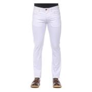 Witte katoenen jeans Hijgen PT Torino , White , Heren