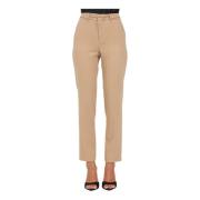 Beige Elegante Broek voor Dames Liu Jo , Beige , Dames