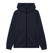 Faro Zip-Through Hoodie Ecoalf , Blue , Heren