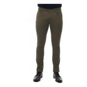 Slim-fit broek Fay , Green , Heren