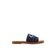 ‘Woody’ slides Chloé , Blue , Dames