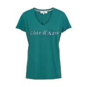 T-shirt &Co Woman , Green , Dames