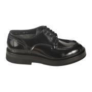 Platte schoenen voor vrouwen Santoni , Black , Heren