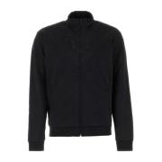 Zwarte polyester blend sweatshirt Marcelo Burlon , Black , Heren