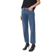 Straight Jeans Agolde , Blue , Dames