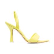 Sandals 3Juin , Yellow , Dames