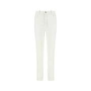 Witte denim lou jeans Ann Demeulemeester , White , Dames