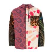 Streetwear Oversize Jersey Shirt Marcelo Burlon , Multicolor , Heren