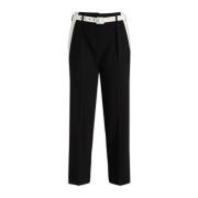 Chinos Simona Corsellini , Black , Dames