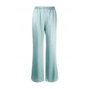 Wide Trousers Antonelli Firenze , Blue , Dames