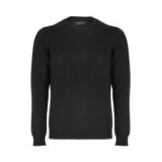 Roberto Collina Sweaters Black Roberto Collina , Black , Heren