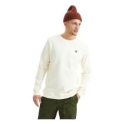 Zweet- Akallen Crewneck Anerkjendt , Beige , Heren