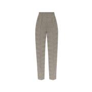 ‘Volt’ plooivoorkant broek The Mannei , Gray , Dames