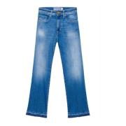 Klassieke Straight Leg Jeans voor Vrouwen Jacob Cohën , Blue , Dames