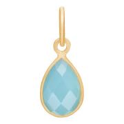 Aqua Chalcedon Hanger Frk. Lisberg , Blue , Dames