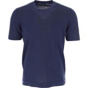 Stijlvolle T-shirts voor mannen Drumohr , Blue , Heren