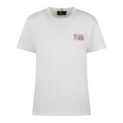 Berglogo T-shirt Moncler , White , Dames