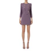 Short Dresses Elisabetta Franchi , Purple , Dames