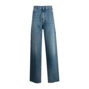 Straight Jeans Darkpark , Blue , Heren