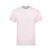 AC Straight T-Shirt - Katoen - Poederroze Courrèges , Pink , Dames