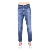 Straight Jeans Haikure , Blue , Dames