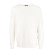 Ronde hals gekweek Undercover , White , Heren