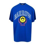 Blauwe Oversize Katoenen T-shirts en Polos Barrow , Blue , Heren