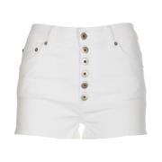 Witte shorts Dondup , White , Dames