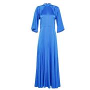 Maxi Jurk Forte Forte , Blue , Dames